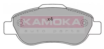 Комплект тормозных колодок KAMOKA JQ101152