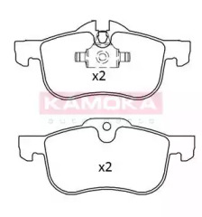 Комплект тормозных колодок KAMOKA JQ101171