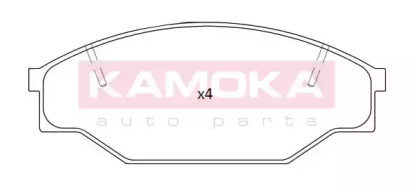 Комплект тормозных колодок KAMOKA JQ101185