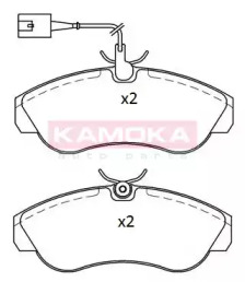 Комплект тормозных колодок KAMOKA JQ101196