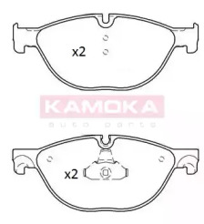 Комплект тормозных колодок KAMOKA JQ101236