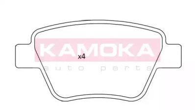 Комплект тормозных колодок KAMOKA JQ101237