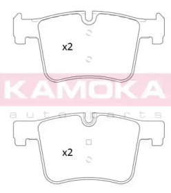 Комплект тормозных колодок KAMOKA JQ101249