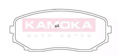 Комплект тормозных колодок KAMOKA JQ101265