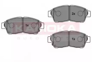 Комплект тормозных колодок KAMOKA JQ1012782