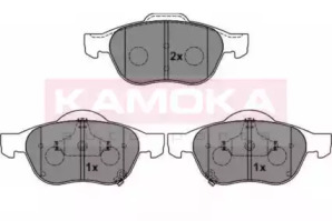 Комплект тормозных колодок KAMOKA JQ1012894