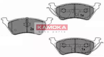 Комплект тормозных колодок KAMOKA JQ1012950