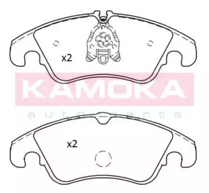 Комплект тормозных колодок KAMOKA JQ101298