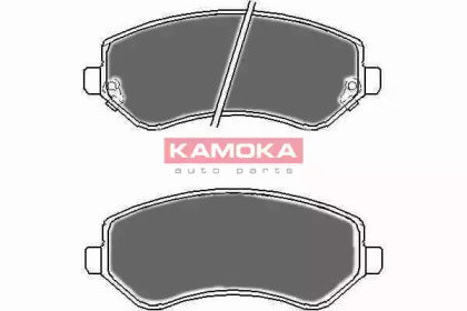 Комплект тормозных колодок KAMOKA JQ1013152