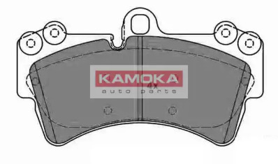 Комплект тормозных колодок KAMOKA JQ1013252