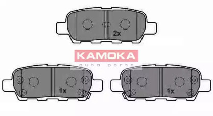 Комплект тормозных колодок KAMOKA JQ1013386