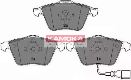 Комплект тормозных колодок KAMOKA JQ1013530