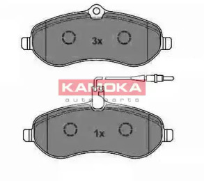 Комплект тормозных колодок KAMOKA JQ1013542