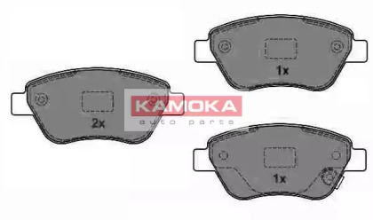 Комплект тормозных колодок KAMOKA JQ1013840