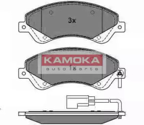 Комплект тормозных колодок KAMOKA JQ1013858