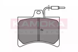 Комплект тормозных колодок KAMOKA JQ101506