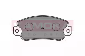 Комплект тормозных колодок, дисковый тормоз KAMOKA JQ101692