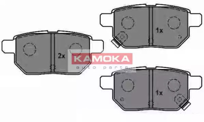 Комплект тормозных колодок KAMOKA JQ1018084