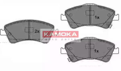 Комплект тормозных колодок KAMOKA JQ1018094