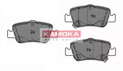 Комплект тормозных колодок KAMOKA JQ1018096