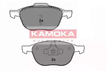 Комплект тормозных колодок KAMOKA JQ1018124