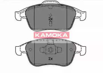 Комплект тормозных колодок KAMOKA JQ1018136