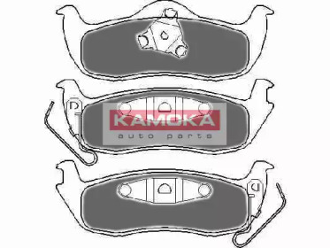 Комплект тормозных колодок KAMOKA JQ1018150