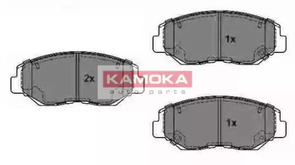 Комплект тормозных колодок KAMOKA JQ1018296