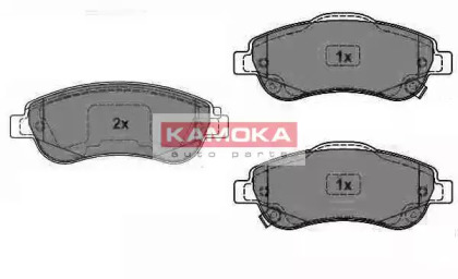 Комплект тормозных колодок KAMOKA JQ1018456