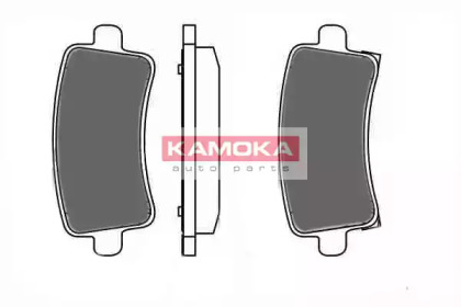 Комплект тормозных колодок KAMOKA JQ1018504