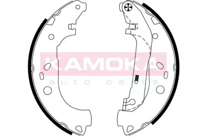 Комлект тормозных накладок KAMOKA JQ202049