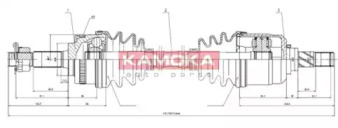 Вал KAMOKA NI1138953A