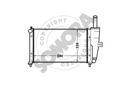 Теплообменник SOMORA 081340B