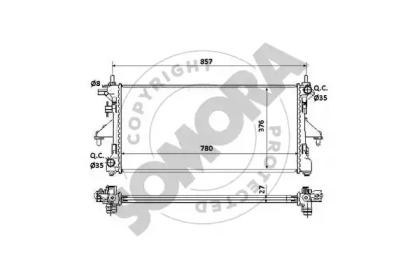 Теплообменник SOMORA 084240C