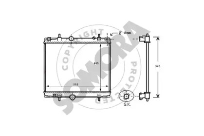 Теплообменник SOMORA 085140B
