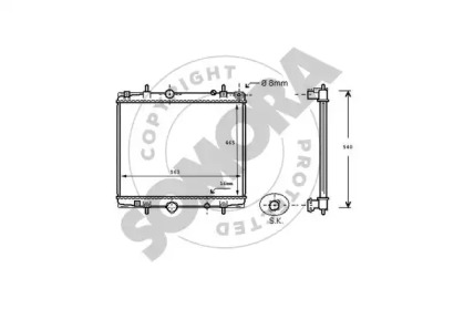 Теплообменник SOMORA 085140D