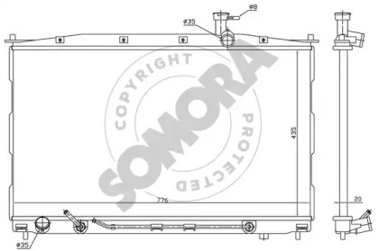 Теплообменник SOMORA 135240B