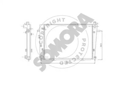 Теплообменник SOMORA 136540A
