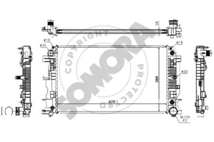 Теплообменник SOMORA 172340A