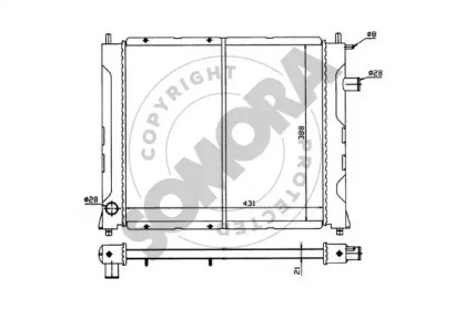 Теплообменник SOMORA 260740