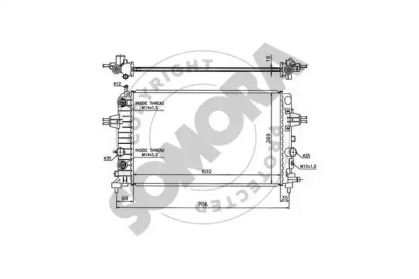 Теплообменник SOMORA 211840D