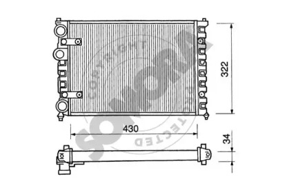 Теплообменник SOMORA 280240