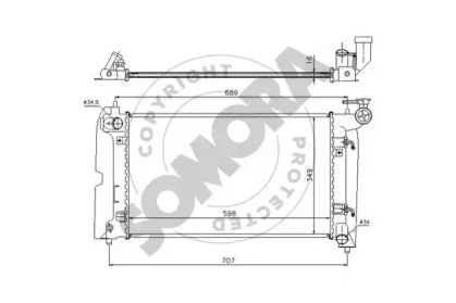 Теплообменник SOMORA 318140A