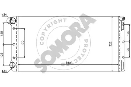 Теплообменник SOMORA 081340A