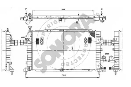 Теплообменник SOMORA 211840J