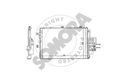 Конденсатор, кондиционер SOMORA 212560A