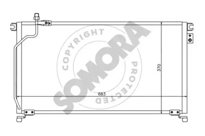 Конденсатор, кондиционер SOMORA 196560