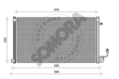Конденсатор, кондиционер SOMORA 050260A