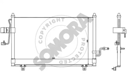 Конденсатор, кондиционер SOMORA 064560A