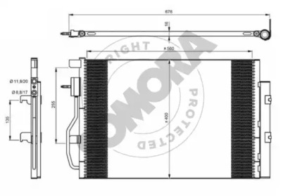Конденсатор, кондиционер SOMORA 066260